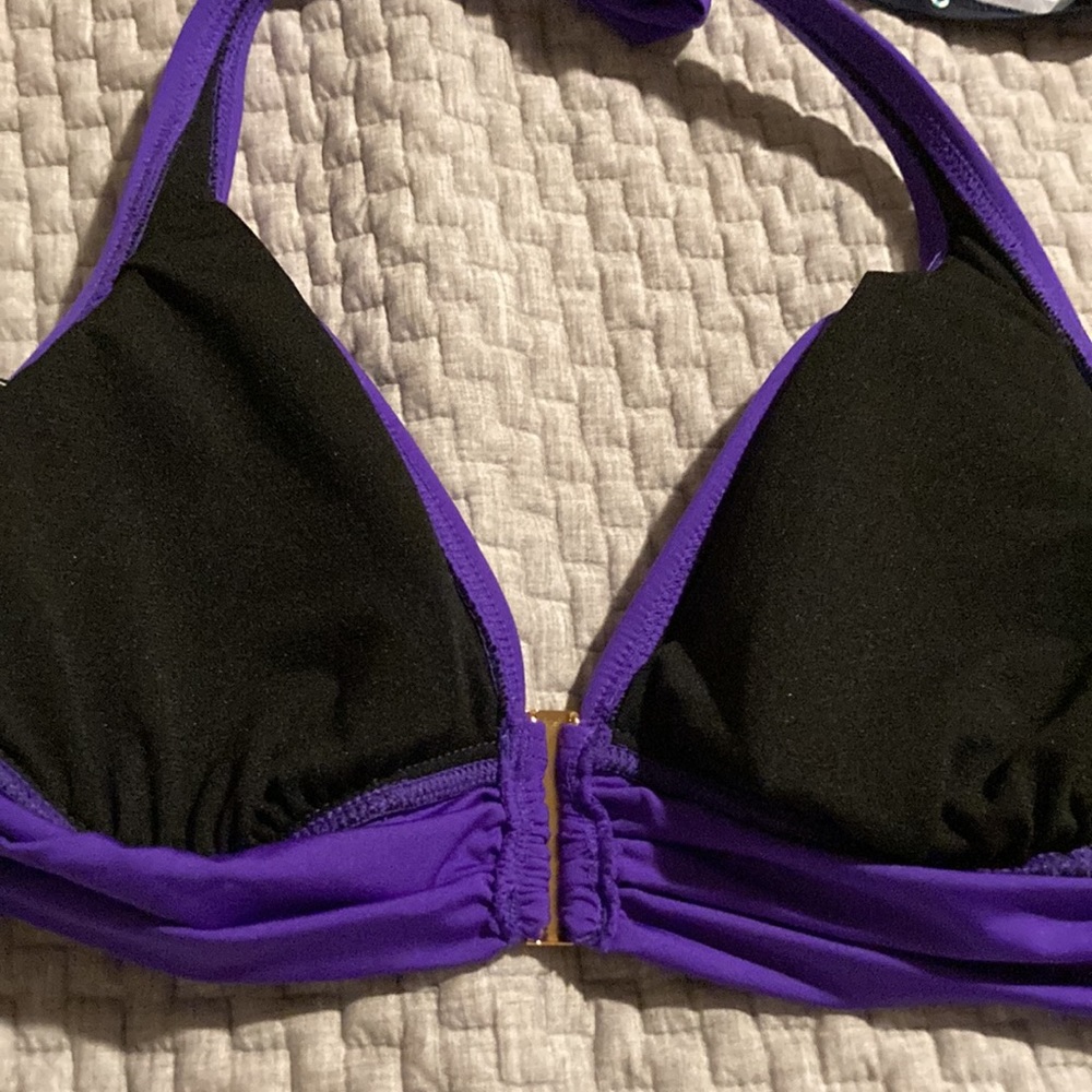 Bikini top, size L/XL, purple - Picture 4 of 4